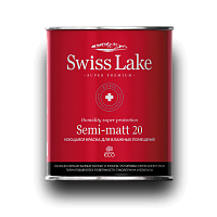 A09SM Краска инт. Swiss Lake Semi-matt 20  0,9 л.